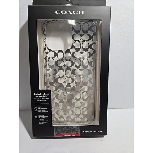 Coach iPhone Signature ProtectiveCase with MagSafe! iPhone16 retail:$78 - Picture 1 of 10
